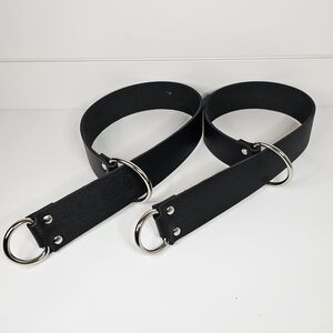 General purpose Bedpost Straps for Bondage Play Real Leather